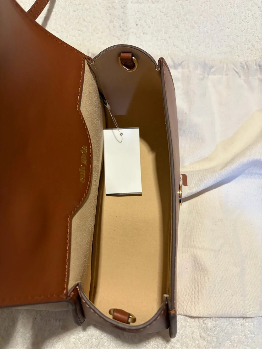 Cult Gaia Kazia Leather Top Handle Bag - Picture 6 of 8